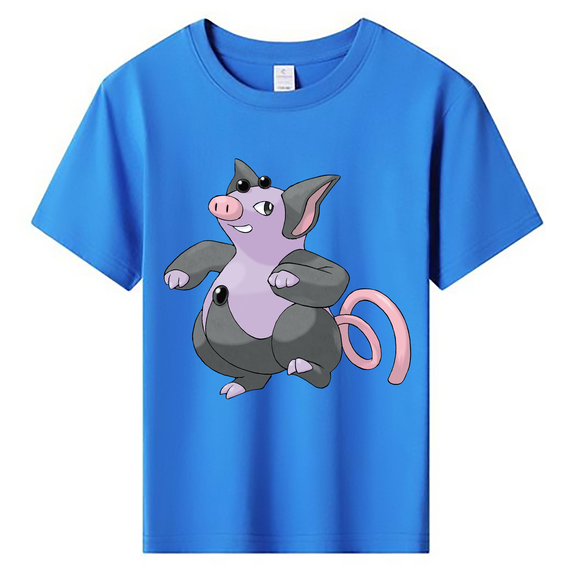 （画像用） ポケットモンスター Pokémon 綿100％キッズTシャツ（フロントプリント）